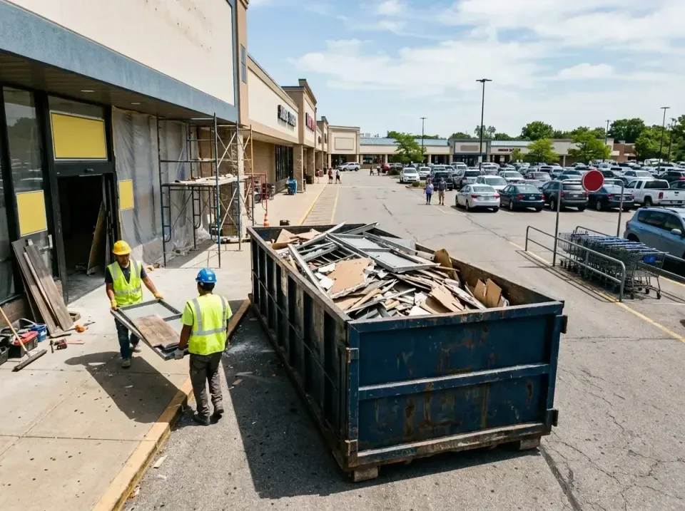 retail-store-renovation-debris-003 — frequently asked questions, Roll-off Dumpster Rentals in Pleasant Garden, NC